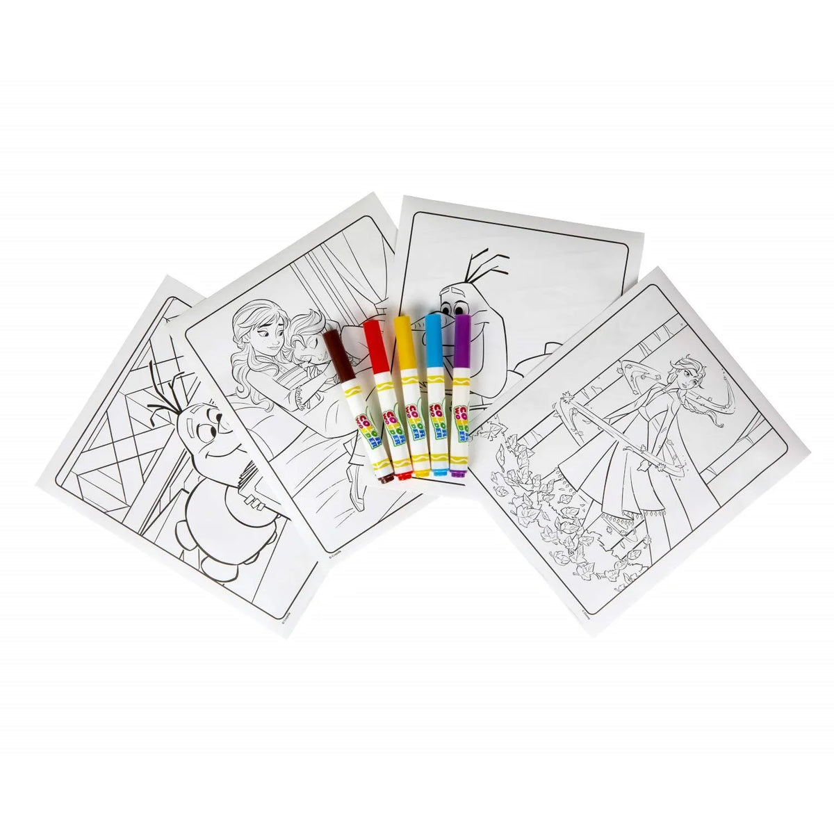 Crayola Mess Free Coloring Book: Disney Frozen