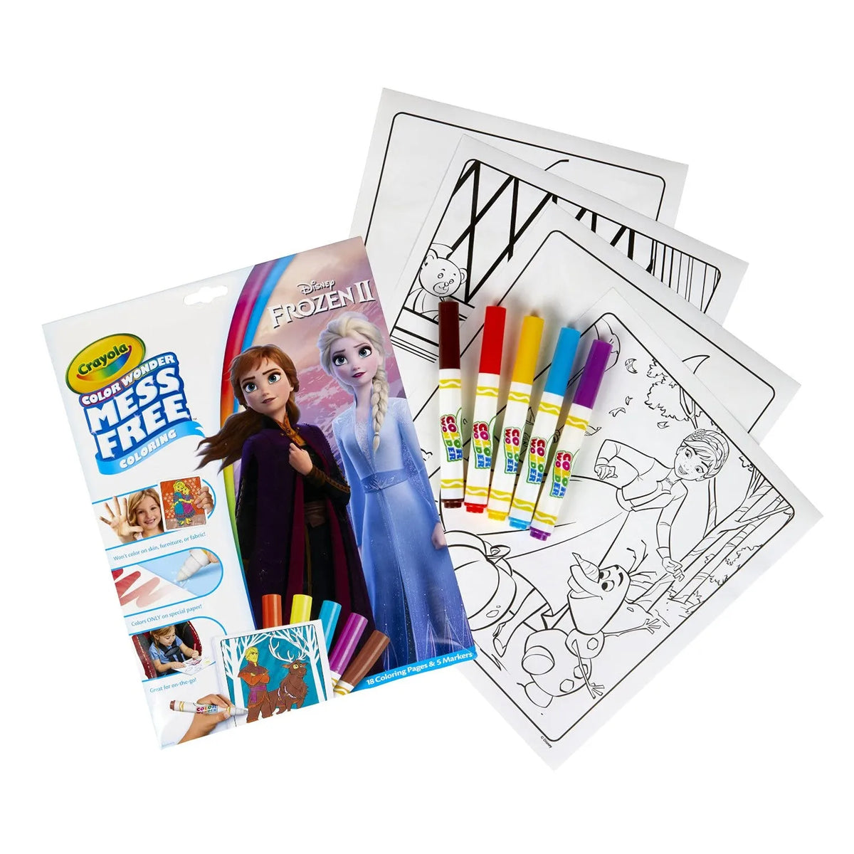 Crayola Mess Free Coloring Book: Disney Frozen