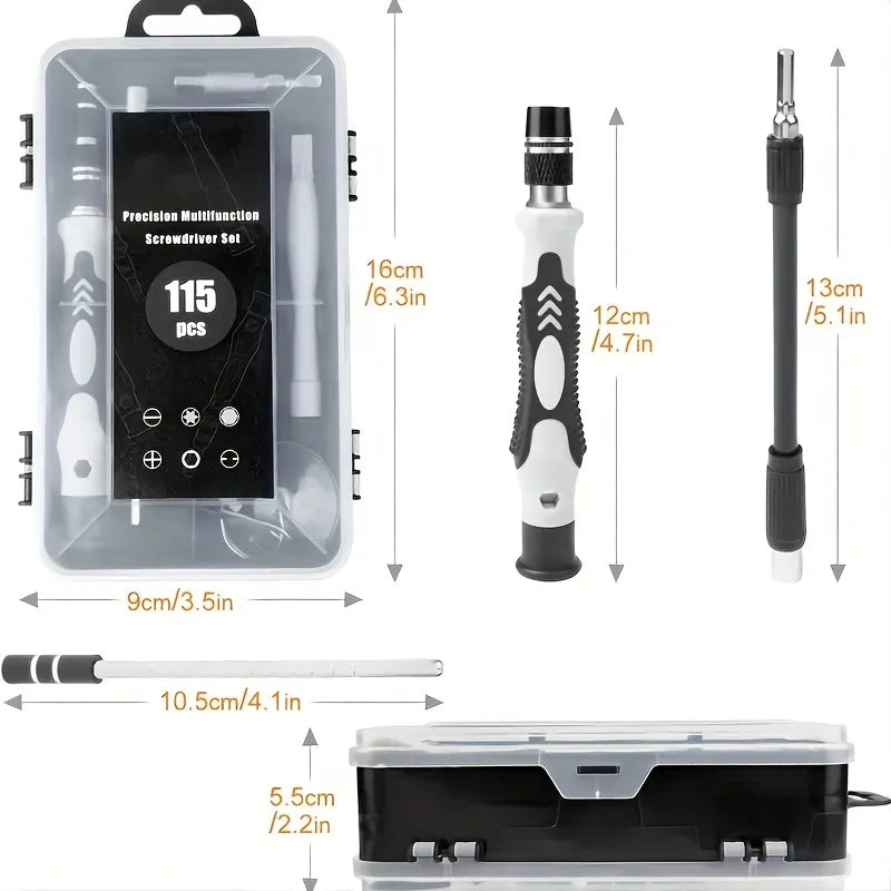 115 in 1 Magnetic Repair Set