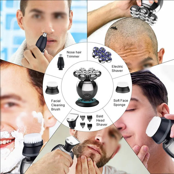 Portable Electric 7D Shaver