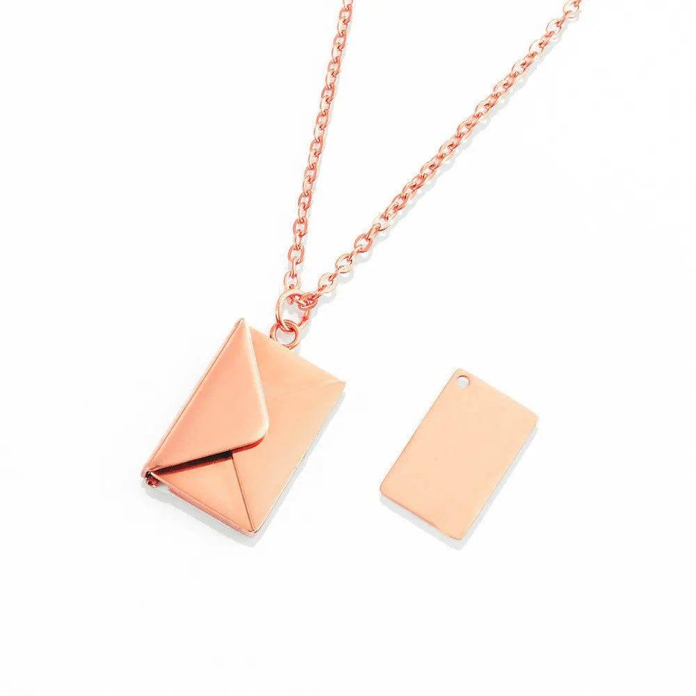 Envelope Love Letter Necklace