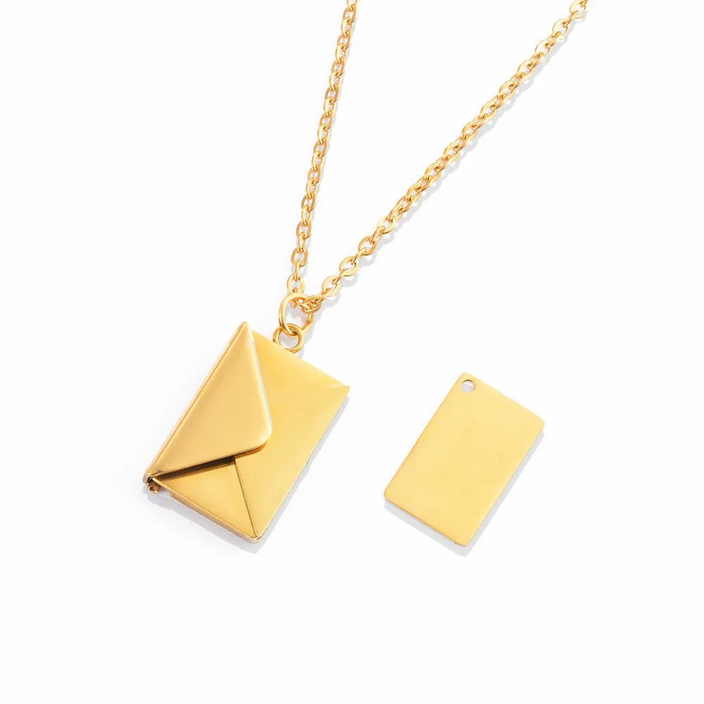 Envelope Love Letter Necklace