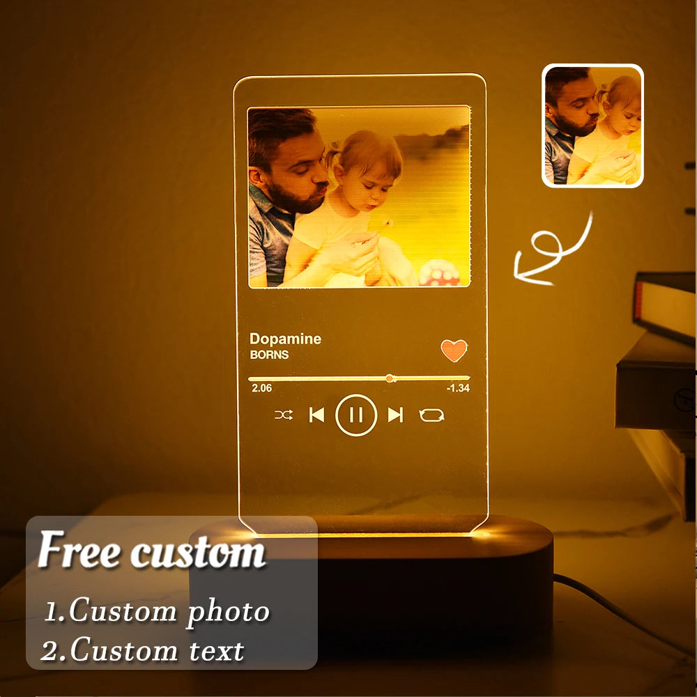 Personalized 3D Photo Lamp (Different Variations)