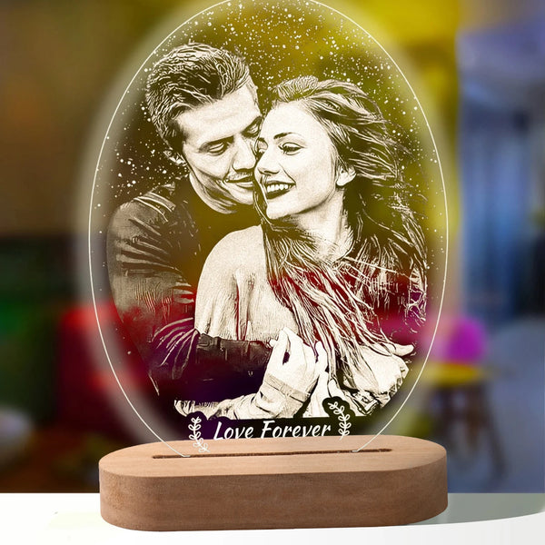 Personalized 3D Photo Lamp (Different Variations)