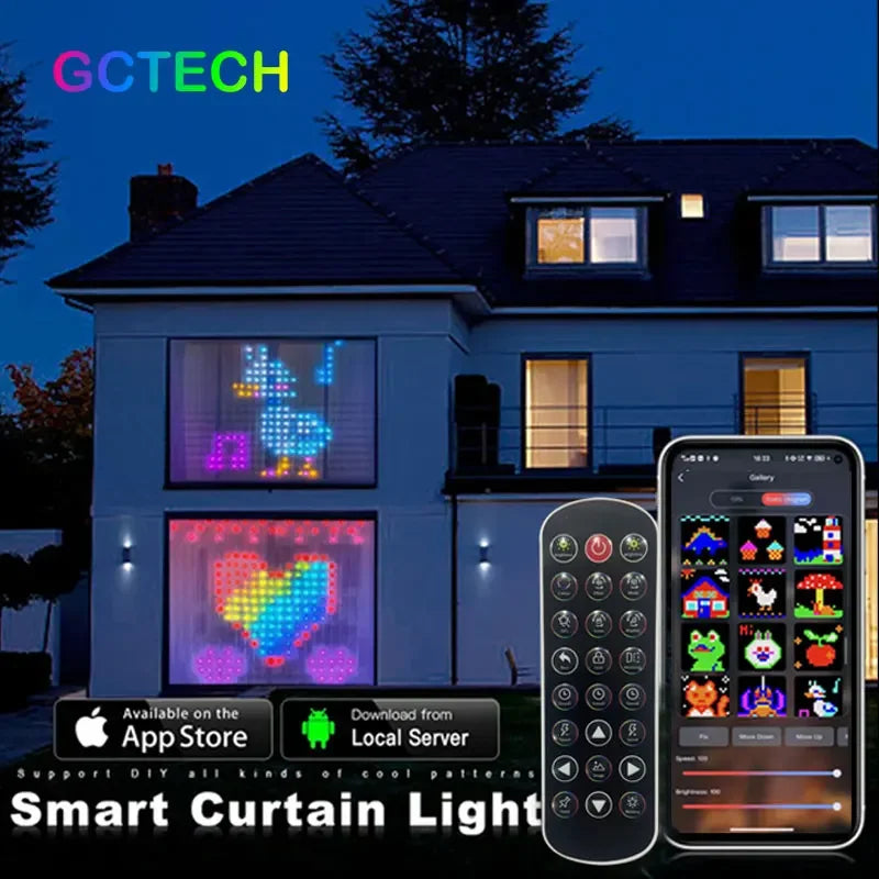 LED Smart Curtain Lights