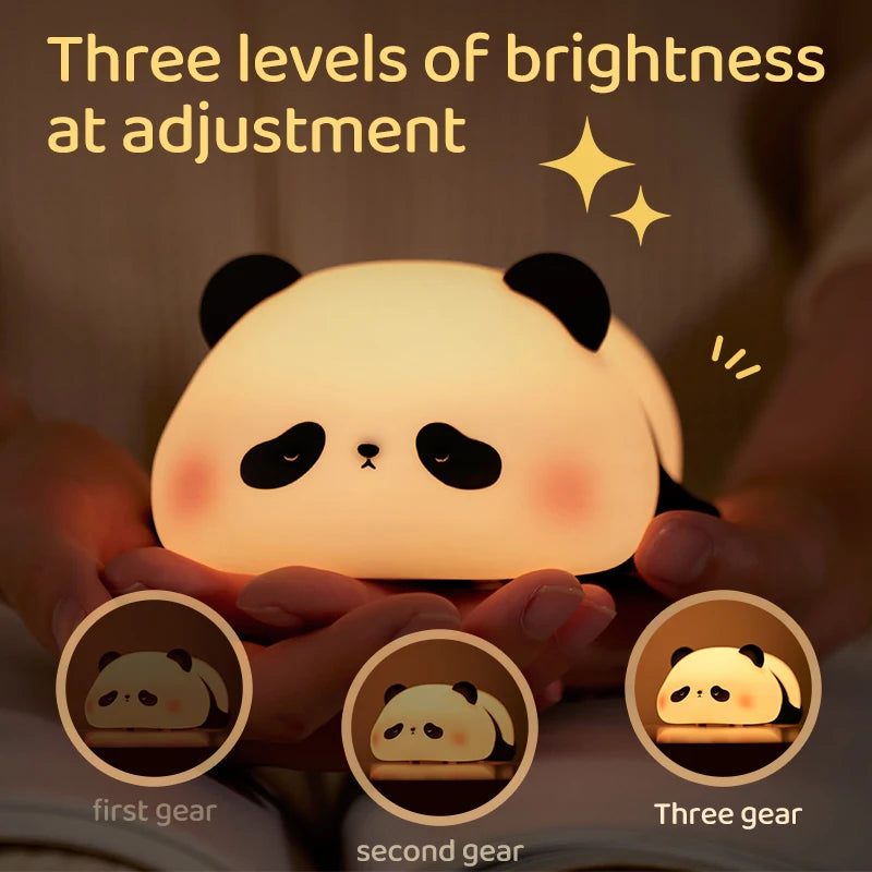 Silicone Panda Night Light