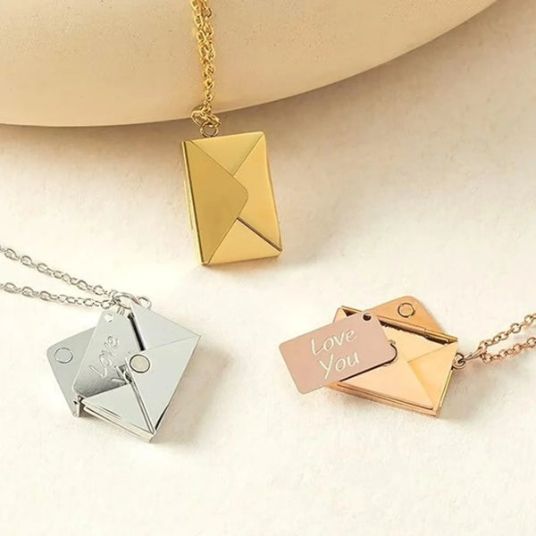 Envelope Love Letter Necklace