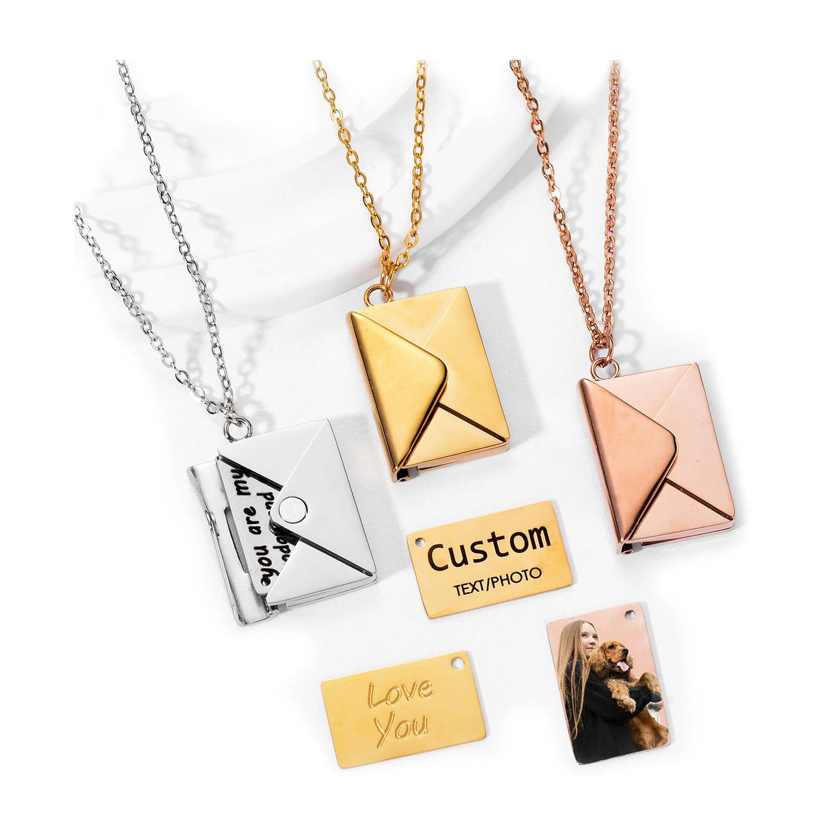 Envelope Love Letter Necklace