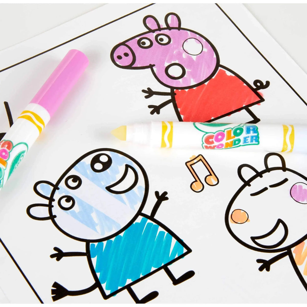 Crayola Mess Free Coloring Book: Peppa Pig