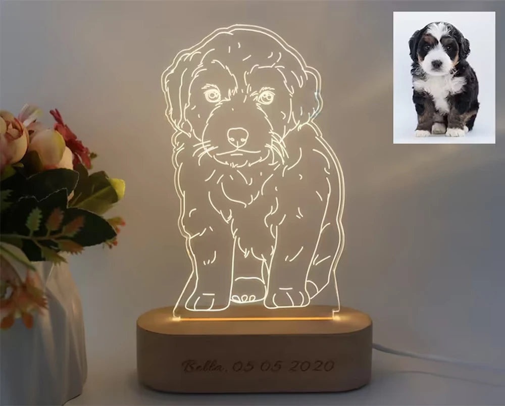 Personalized 3D Photo Lamp (Different Variations)