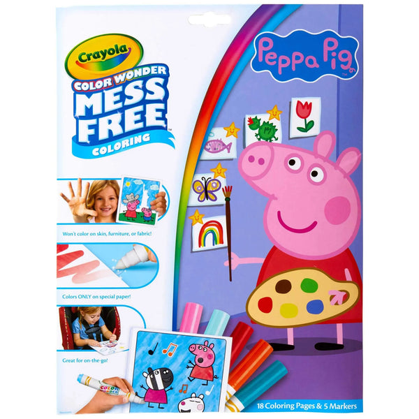 Crayola Mess Free Coloring Book: Peppa Pig