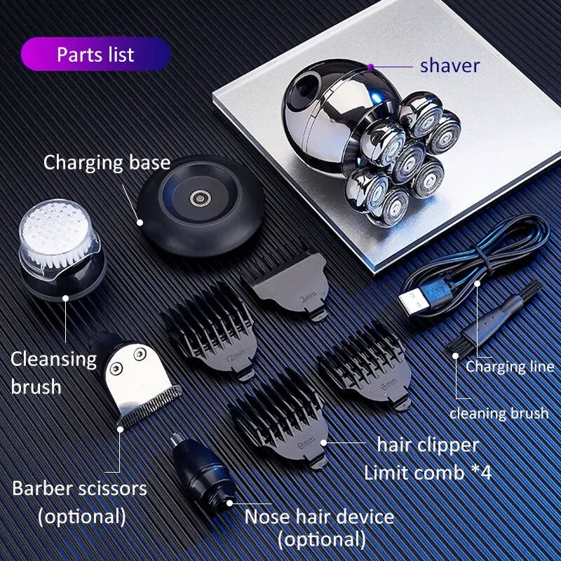 Portable Electric 7D Shaver