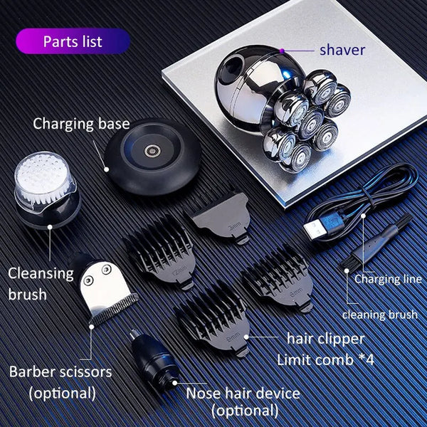 Portable Electric 7D Shaver