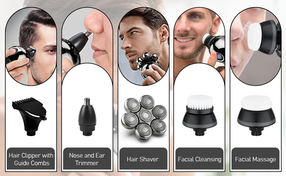 Portable Electric 7D Shaver