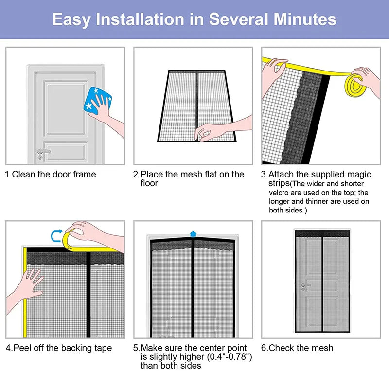 Magnetic Mosquito Net