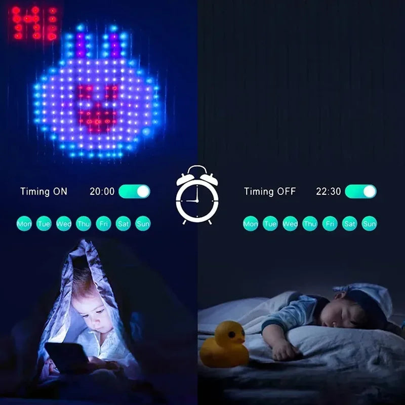 LED Smart Curtain Lights