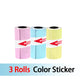  3 Color Sticker