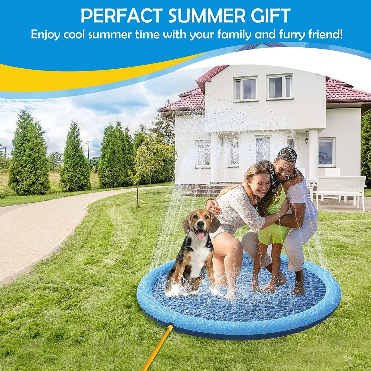 Water Sprinkler Playing Mat