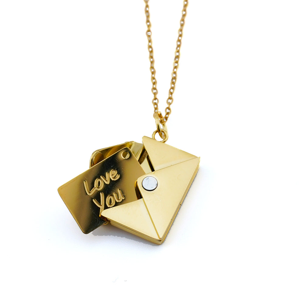 Envelope Love Letter Necklace